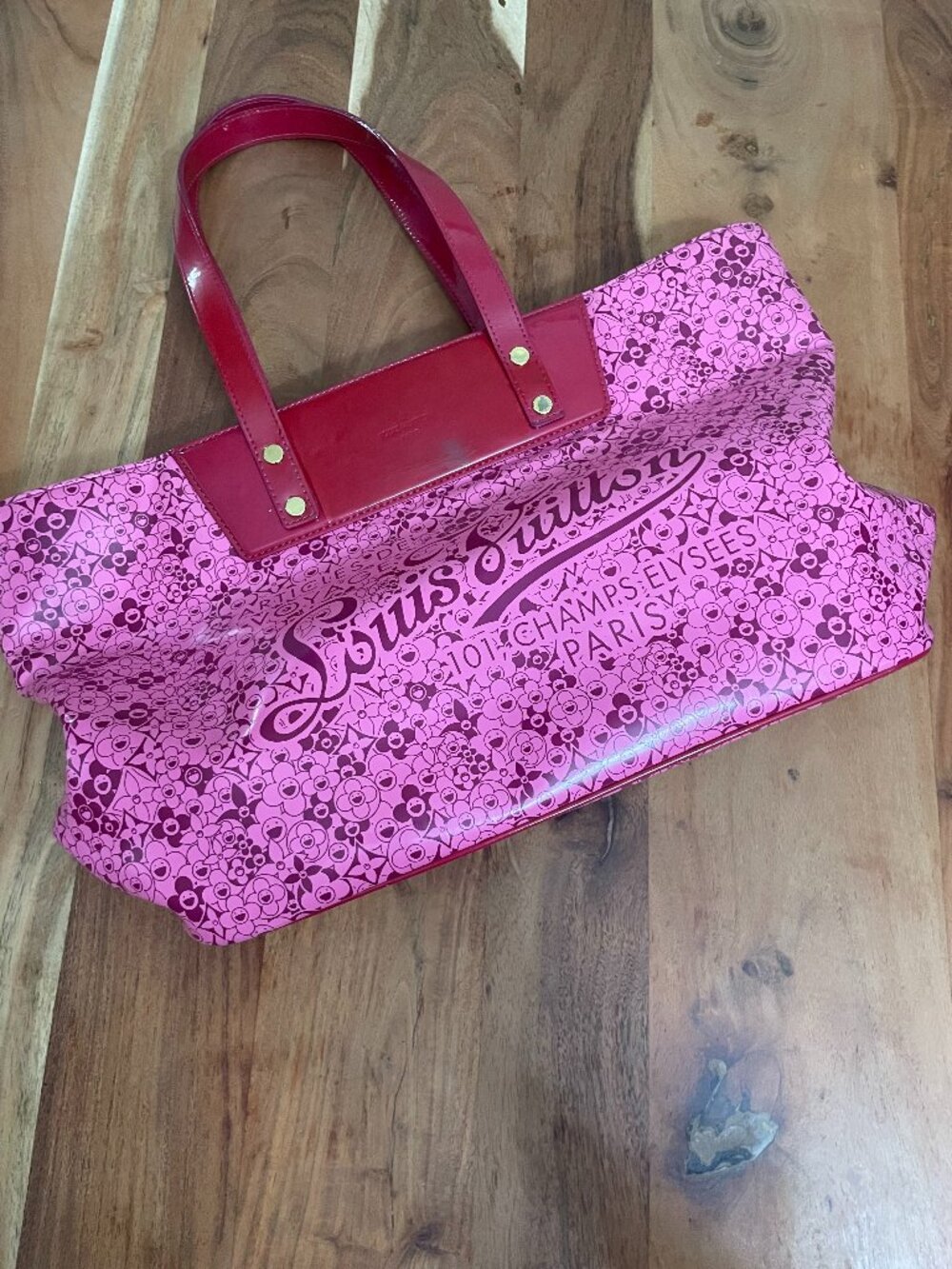 LOUIS VUITTON TOTE COSMIC BLOSSOM BEACH LINE LIMITED EDITION TAKASHI MURAKAMI